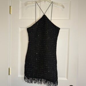Entro Boutique Tweed Mini Dress NWT